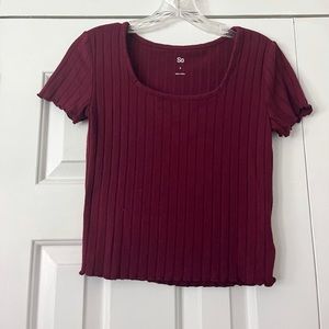 SO MAROON SHIRT